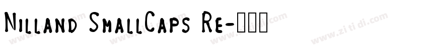 Nilland SmallCaps Re字体转换